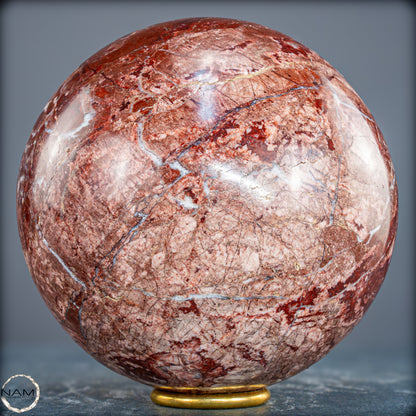 Natürliche Roter Jaspis Kugel Vom Himalaya - 3439,35g