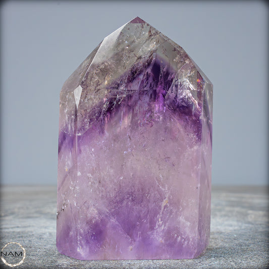 Natürliche, Sehr Seltene Amethyst-Kristall Spitze, Brasilien - 347,22g