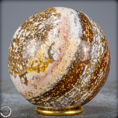 Natürliche Ocean-Jaspis-Achat Kugel - 959,93g - 89mm