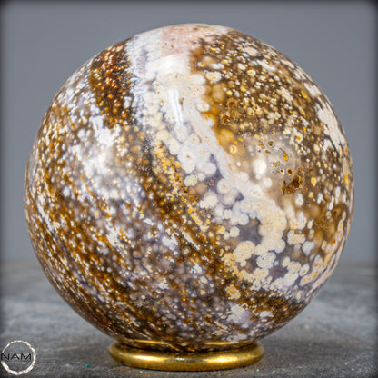 Natürliche Ocean-Jaspis-Achat Kugel - 959,93g - 89mm