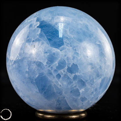 Natürliche Blaue Calcit-Kristall Kugel - 846,99g - 85mm
