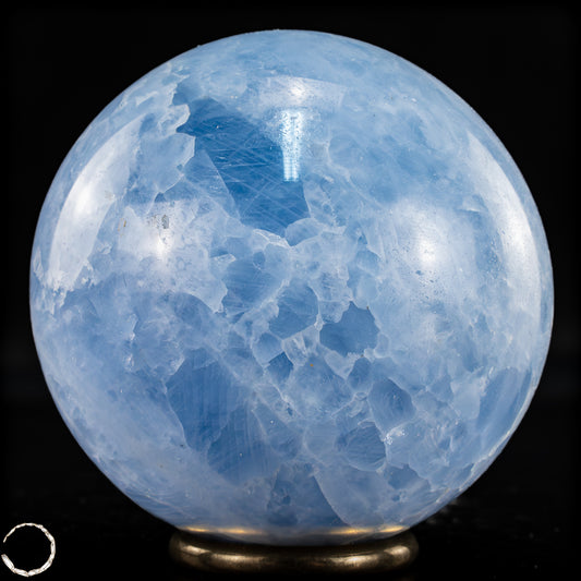 Natürliche Blaue Calcit-Kristall Kugel - 846,99g - 85mm