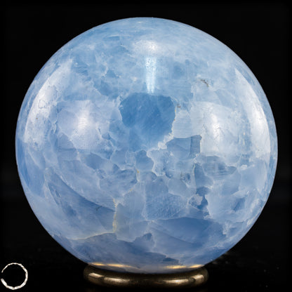 Natürliche Blaue Calcit-Kristall Kugel - 846,99g - 85mm