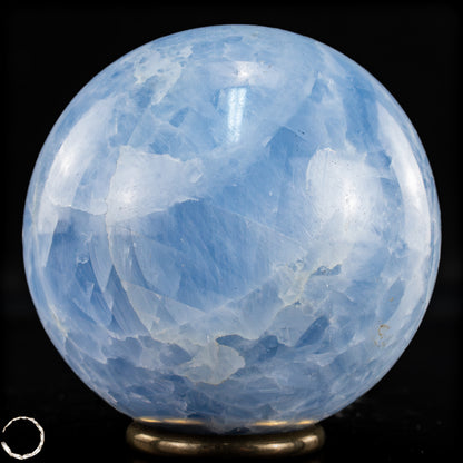 Natürliche Blaue Calcit-Kristall Kugel - 846,99g - 85mm