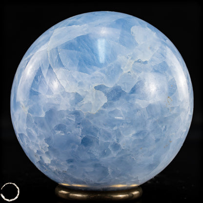 Natürliche Blaue Calcit-Kristall Kugel - 846,99g - 85mm