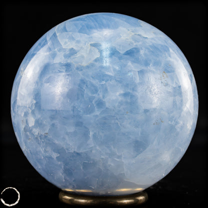 Natürliche Blaue Calcit-Kristall Kugel - 846,99g - 85mm