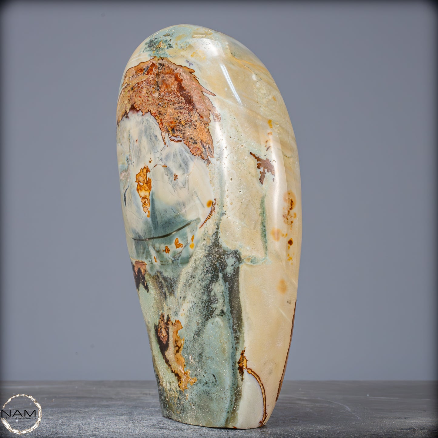 Natürlicher Polychrome Jaspis Kristall-Freiform - 2543,51g