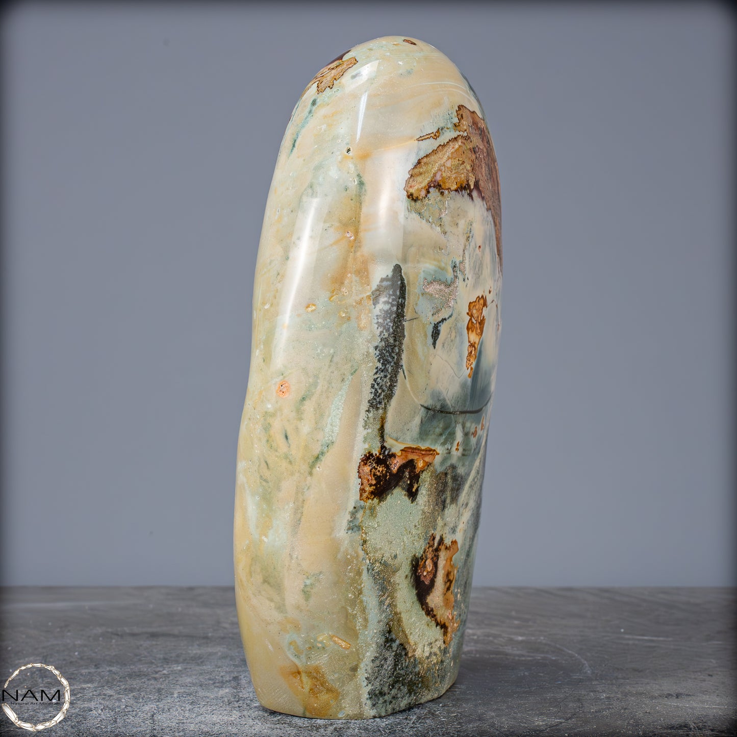 Natürlicher Polychrome Jaspis Kristall-Freiform - 2543,51g
