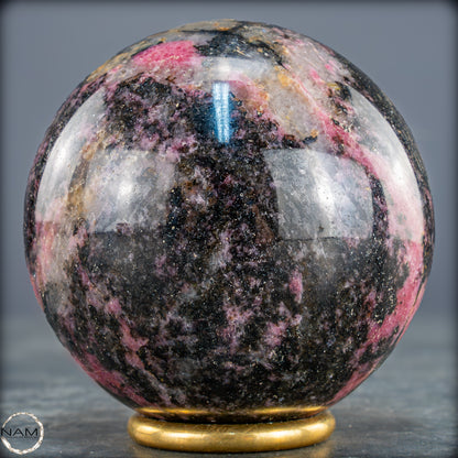 Natürliche Rhodonit-Kristall Kugel - 819,15g - 78mm