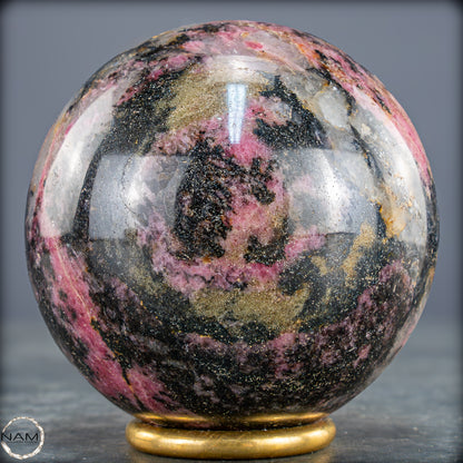 Natürliche Rhodonit-Kristall Kugel - 819,15g - 78mm