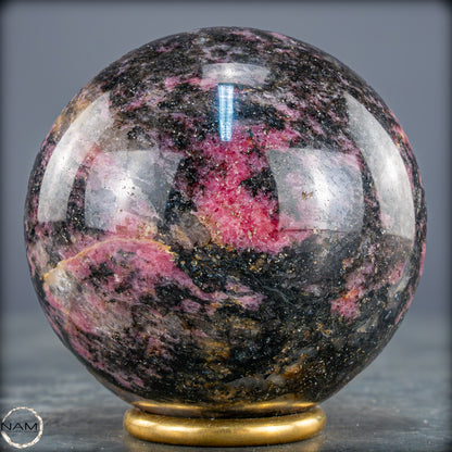 Natürliche Rhodonit-Kristall Kugel - 819,15g - 78mm