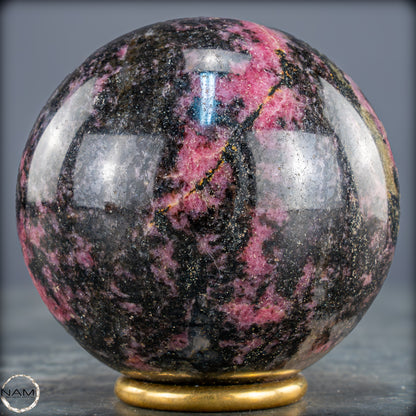 Natürliche Rhodonit-Kristall Kugel - 819,15g - 78mm