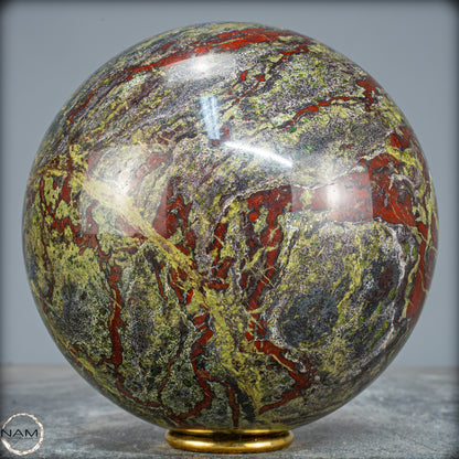 Natürliche Drachenblut-Jaspis Kugel aus Australien - 4010,02g - 145mm