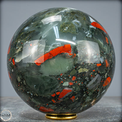 Natürliche Drachenblut-Jaspis Kugel aus Afrika - 3934,18g - 152mm