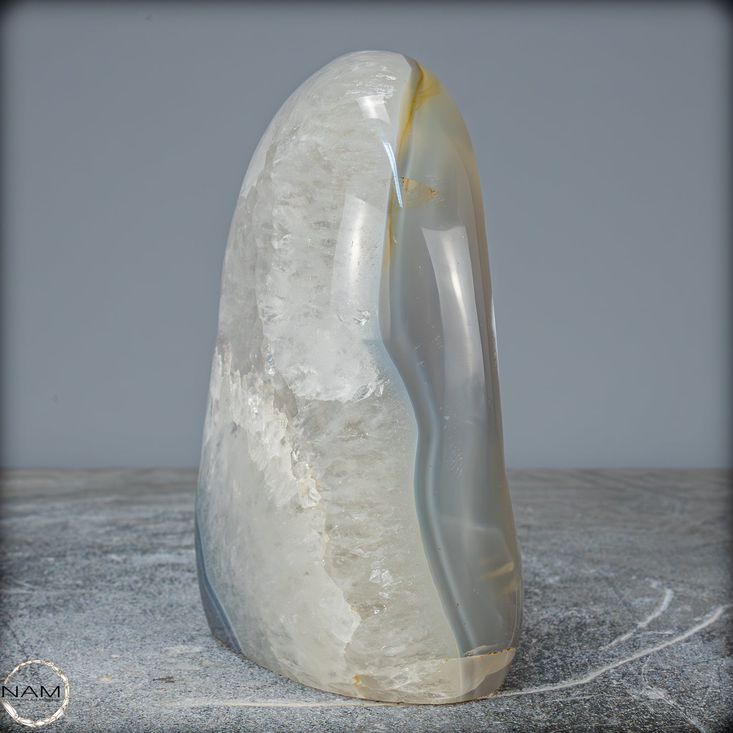Natürliche Orca-Achat Kristall Freiform aus Brasilien - 1947,89g