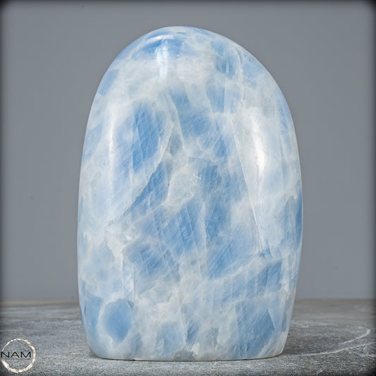 Natürliche Blauer Calcit-Kristall Freiform - 1317,85g