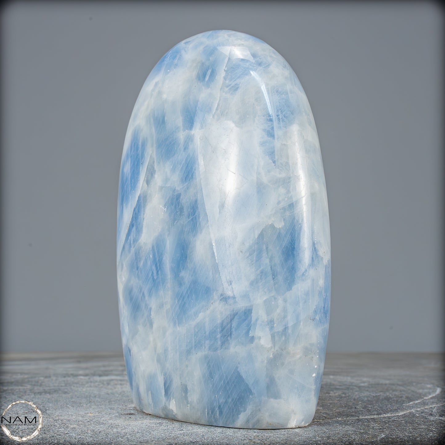 Natürliche Blauer Calcit-Kristall Freiform - 1317,85g