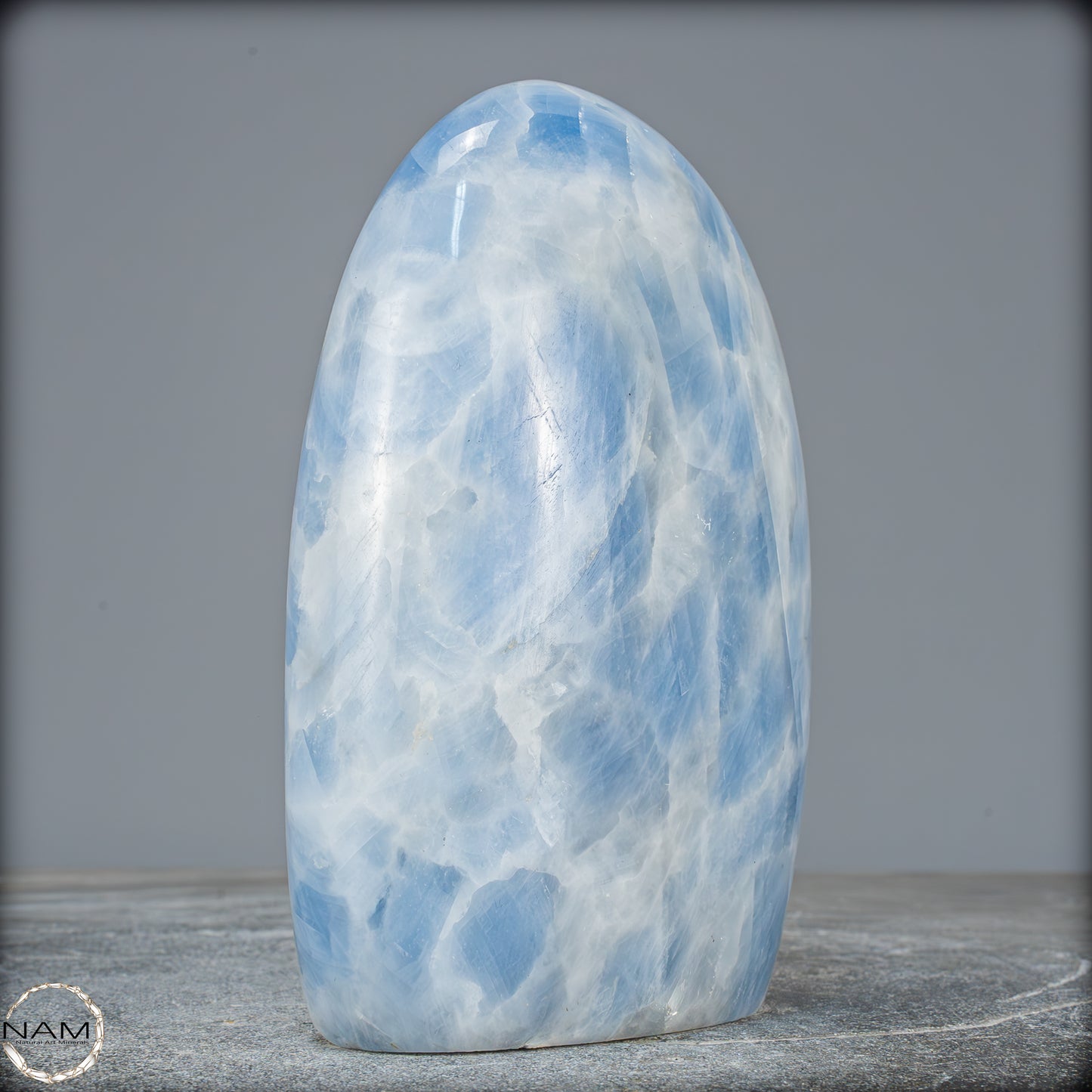 Natürliche Blauer Calcit-Kristall Freiform - 1317,85g