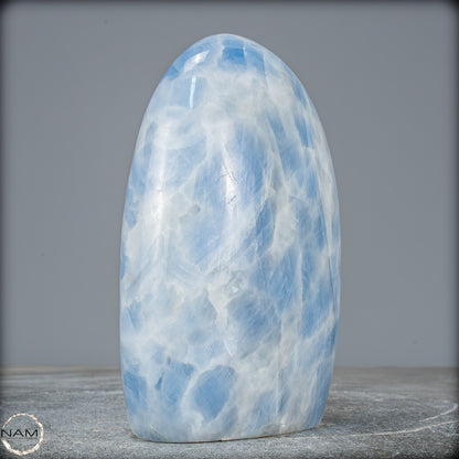 Natürliche Blauer Calcit-Kristall Freiform - 1317,85g