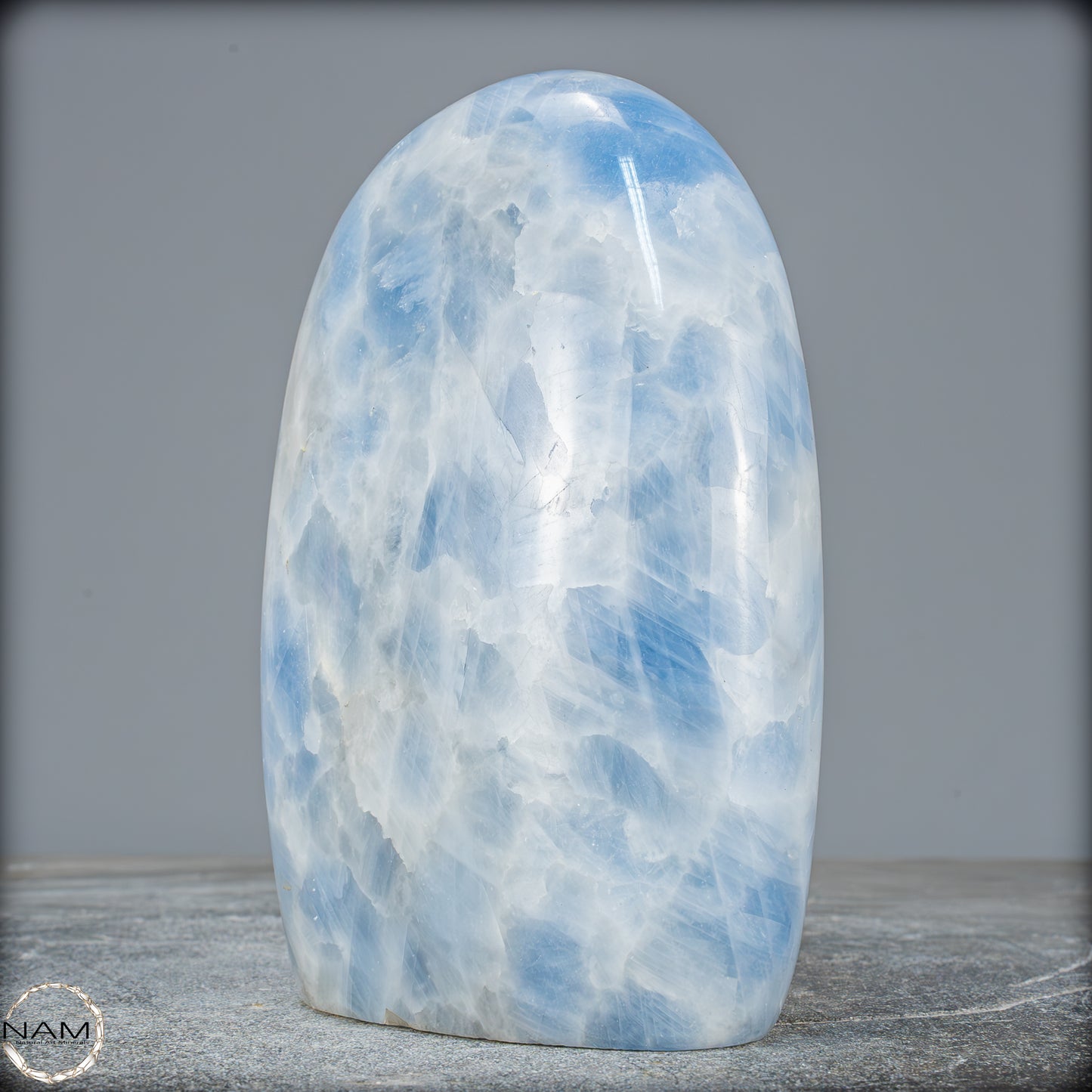 Natürliche Blauer Calcit-Kristall Freiform - 1317,85g