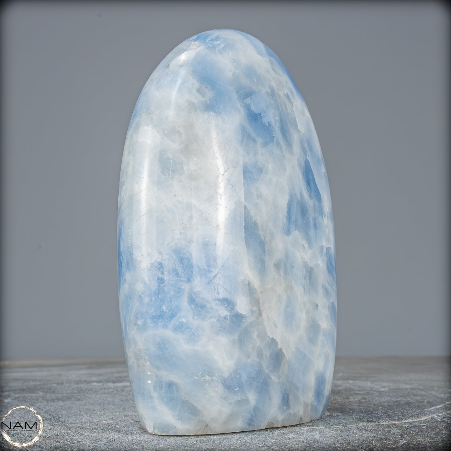 Natürliche Blauer Calcit-Kristall Freiform - 1317,85g