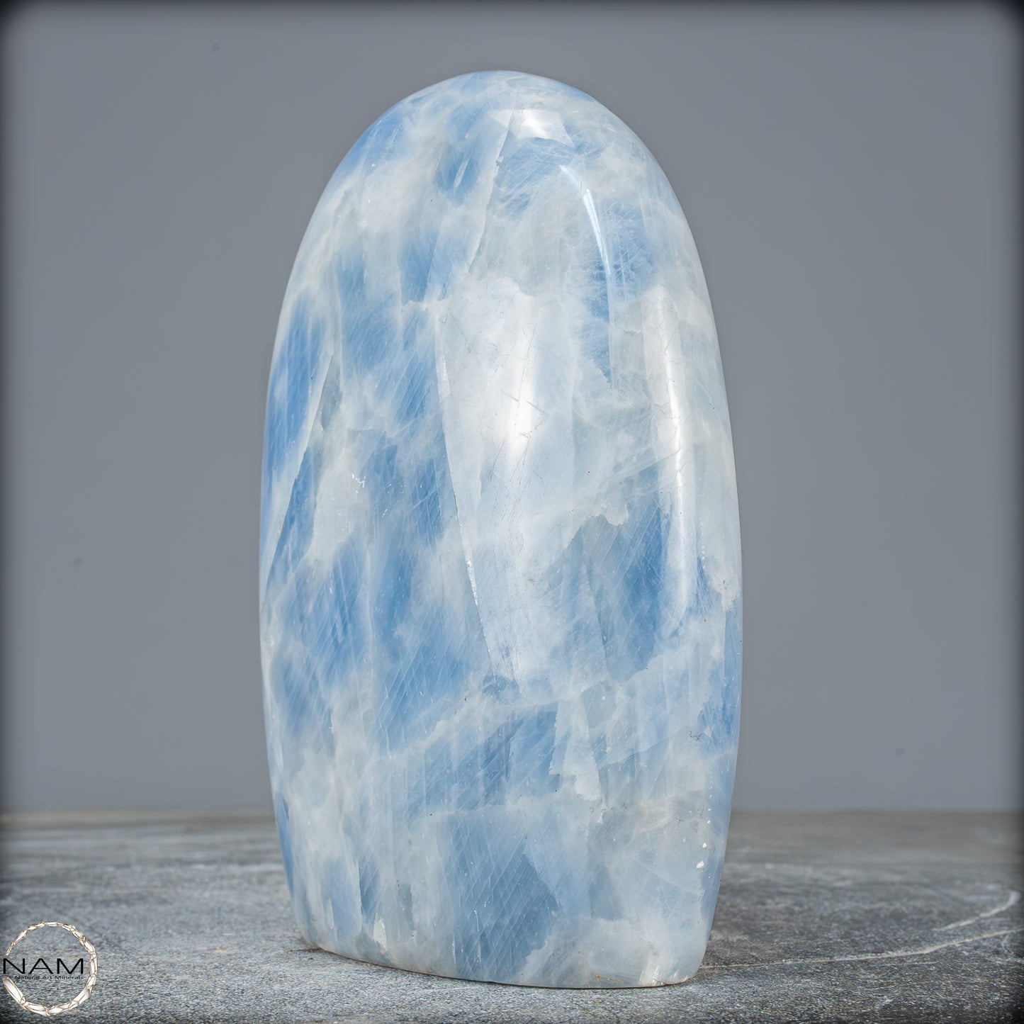 Natürliche Blauer Calcit-Kristall Freiform - 1317,85g