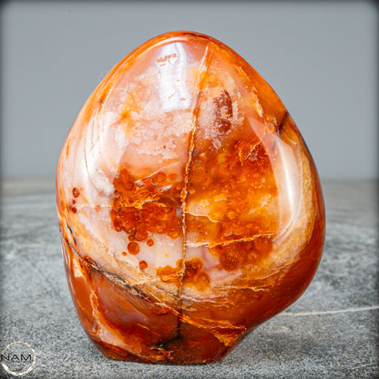 Natürlicher Roter Carneol-Kristall Freiform - 564,49g