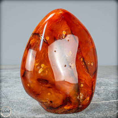Natürlicher Roter Carneol-Kristall Freiform - 564,49g