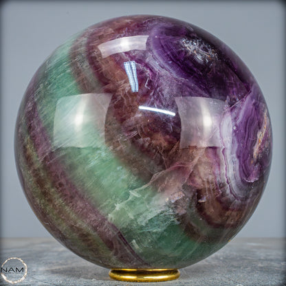 Natürliche Regenbogen-Fluorit Kristallkugel, China - 5833,14g - 160mm