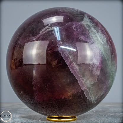 Natürliche Regenbogen-Fluorit Kristallkugel, China - 5833,14g - 160mm