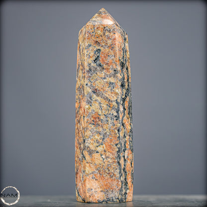 Natürliche Epidot-Kristall Obelisk - 1728,51g