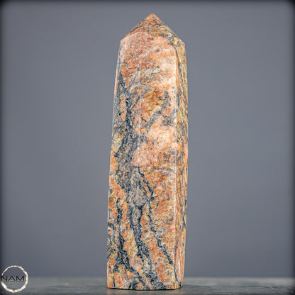 Natürliche Epidot-Kristall Obelisk - 1728,51g