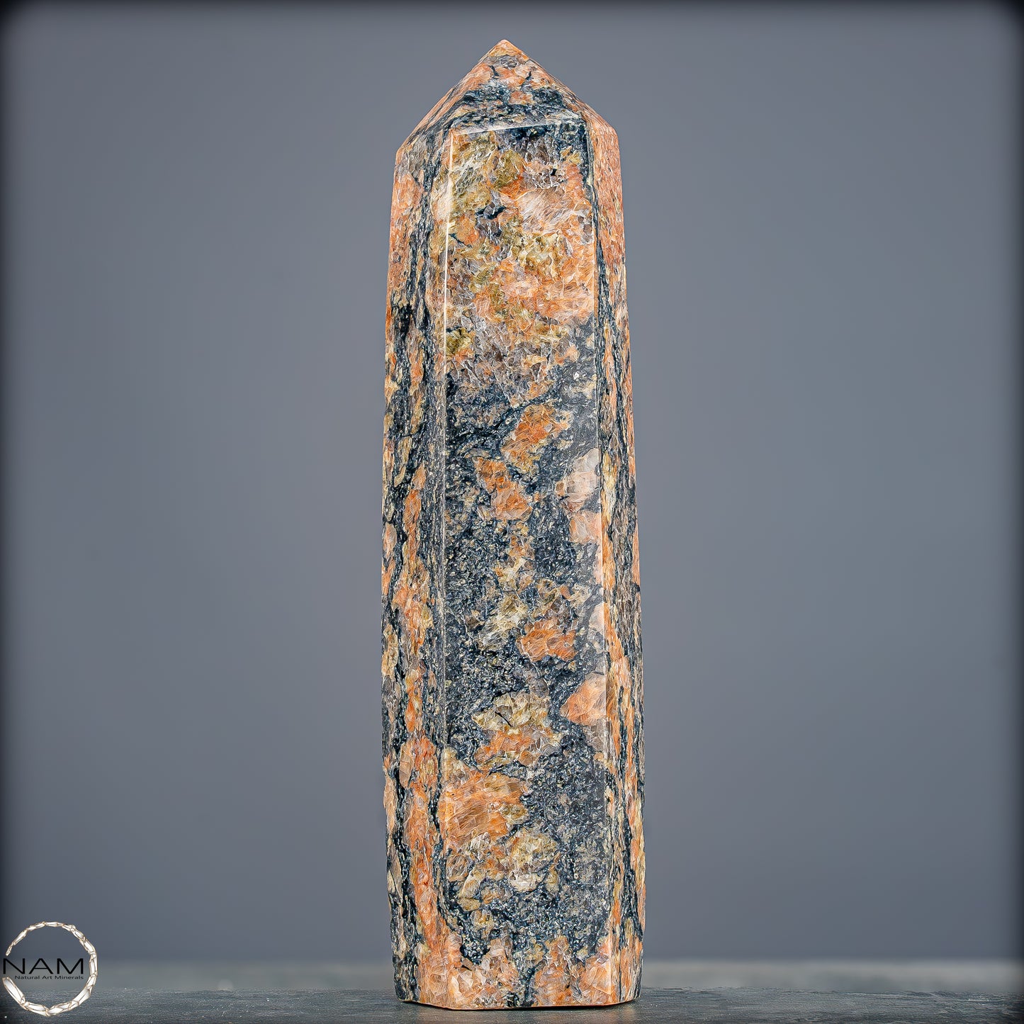 Natürliche Epidot-Kristall Obelisk - 1728,51g