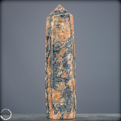 Natürliche Epidot-Kristall Obelisk - 1728,51g