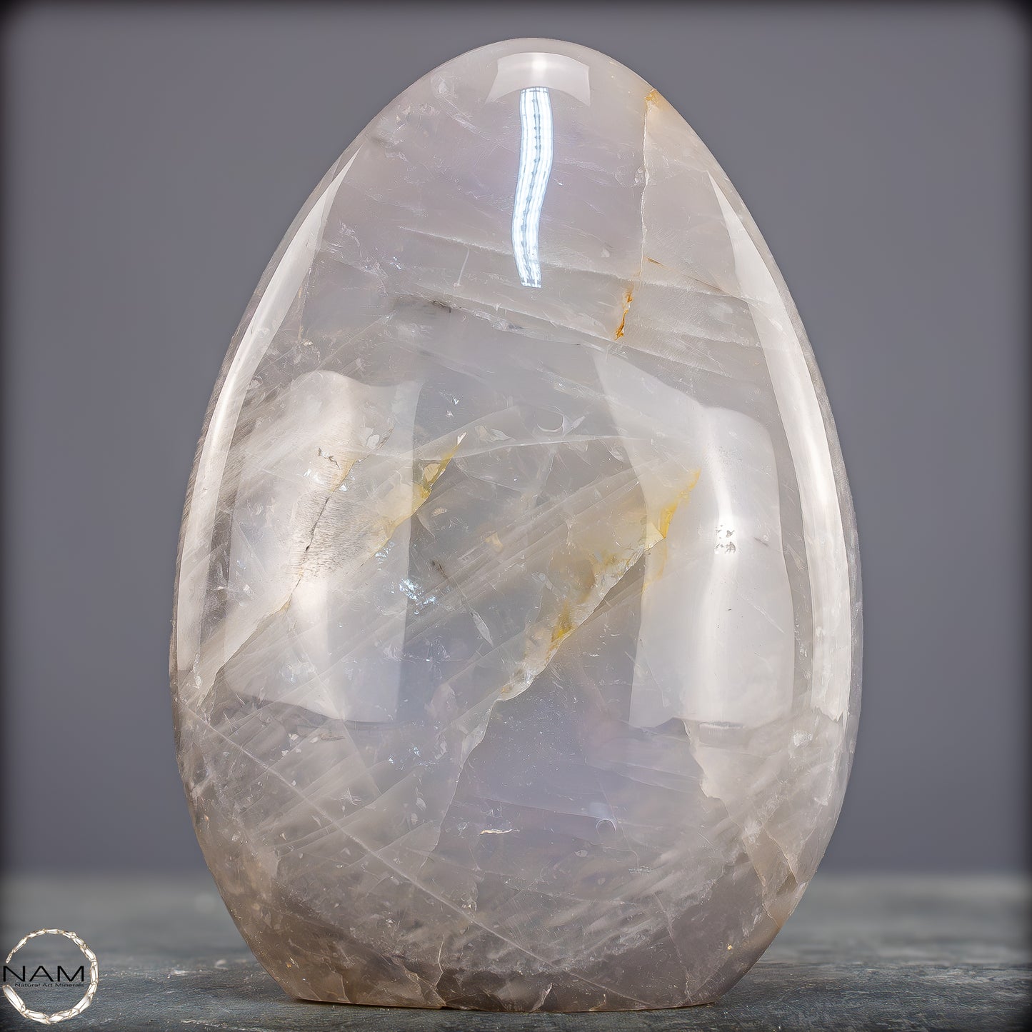 Natürliche Lila-Lavendel-Rosenquarz Freiform aus Brasilien - 1351,39g