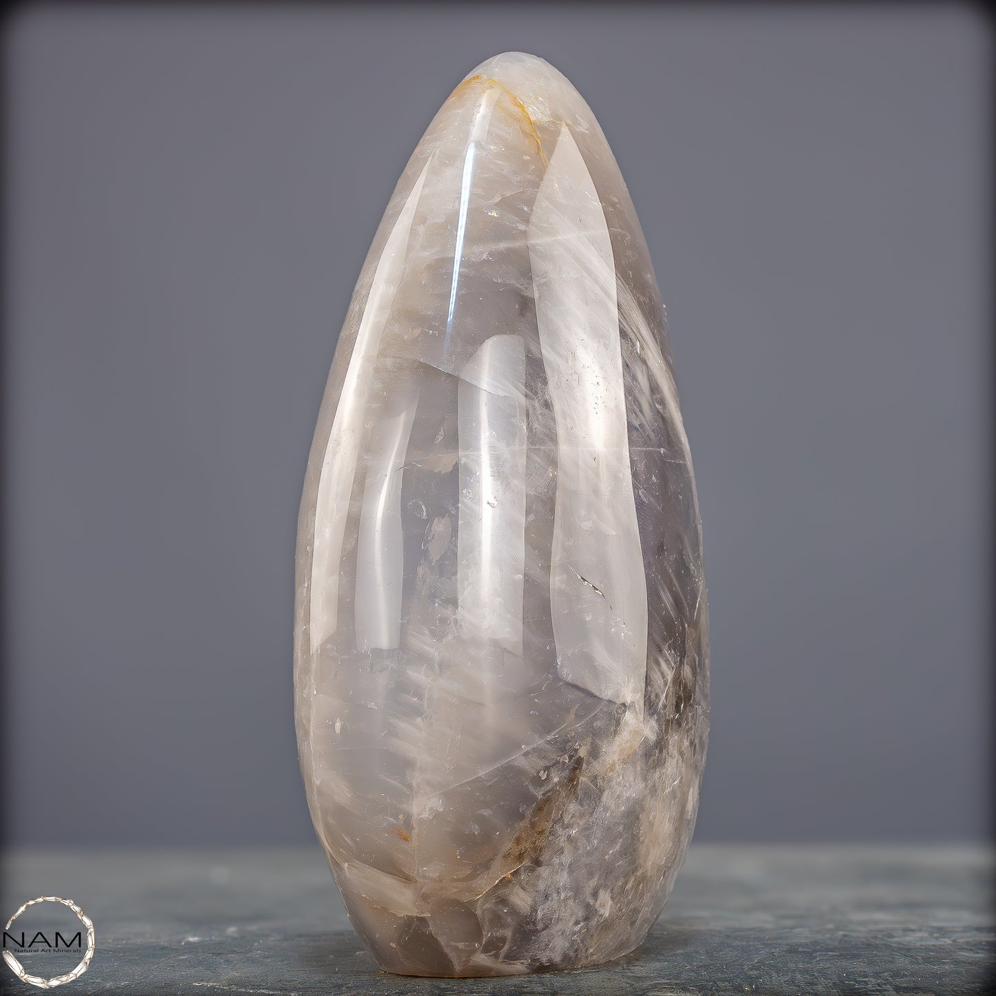 Natürliche Lila-Lavendel-Rosenquarz Freiform aus Brasilien - 1351,39g