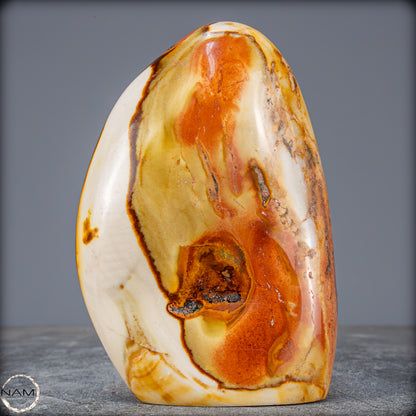 Natürliche Polychrome Jaspis Kristall-Freiform - 675,65g