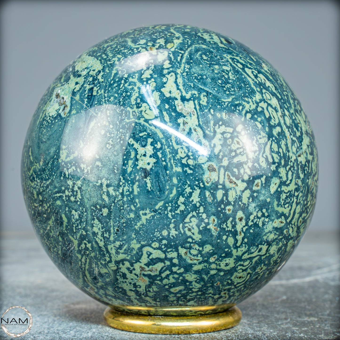 Natürliche Kambaba-Jaspis Kristall-Kugel - 1051,63g - 91mm