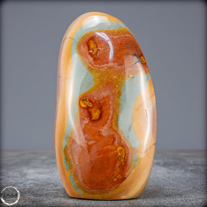 Natürliche Polychrome Jaspis Kristall-Freiform - 671,14g
