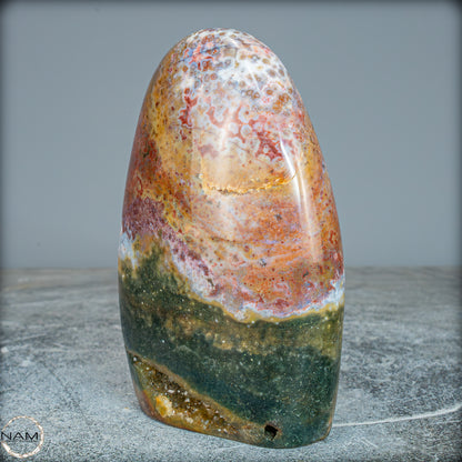 Natürliche Ozean-Jaspis Kristall-Freiform - 885,19g