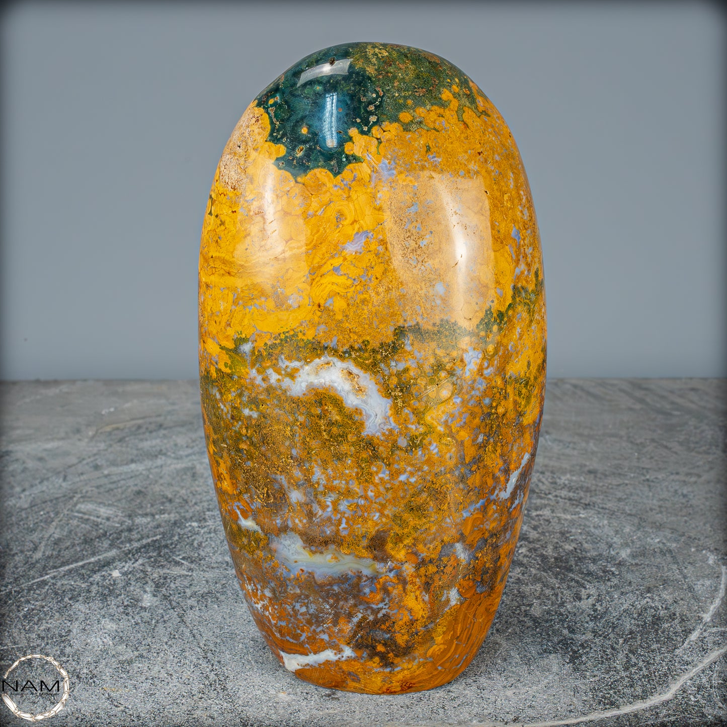 Natürliche Ozean-Jaspis Kristall-Freiform - 2095,18g