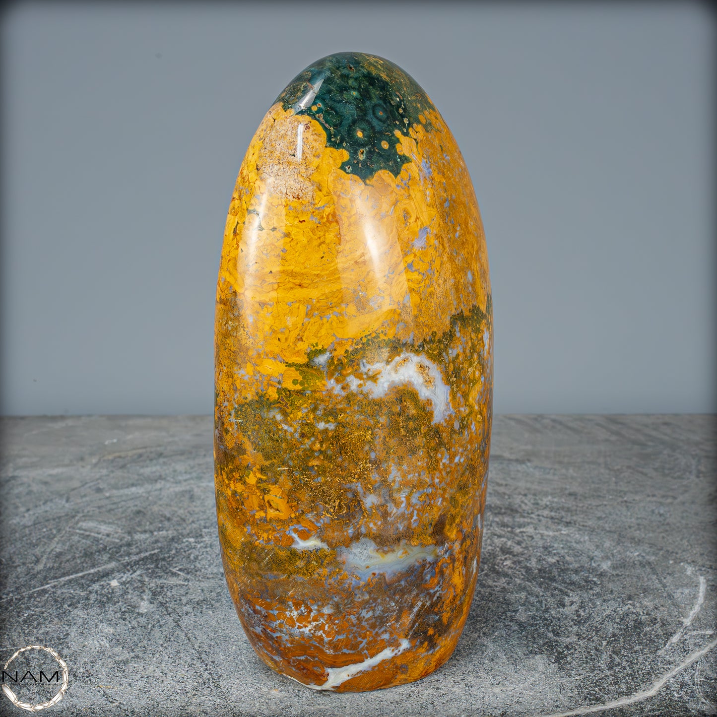Natürliche Ozean-Jaspis Kristall-Freiform - 2095,18g