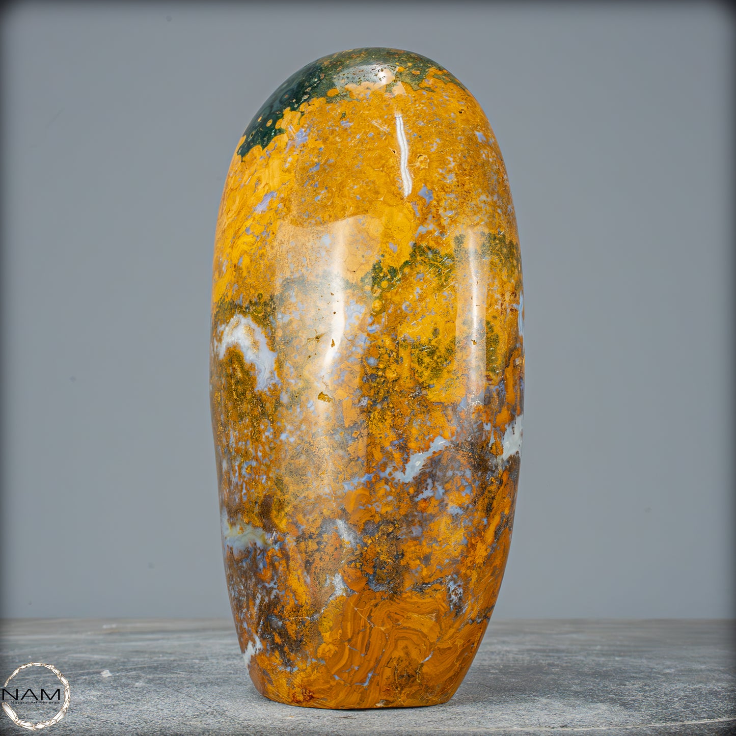Natürliche Ozean-Jaspis Kristall-Freiform - 2095,18g