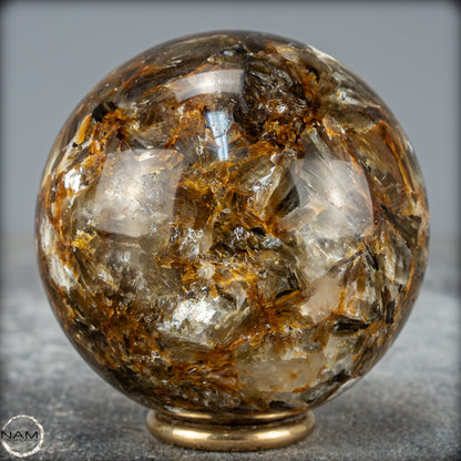 Natürliche Mica (Glimmer) Kristallkugel aus Brasilien - 385,97g - 64mm