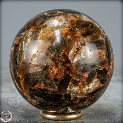 Natürliche Mica (Glimmer) Kristallkugel aus Brasilien - 414,82g - 67mm