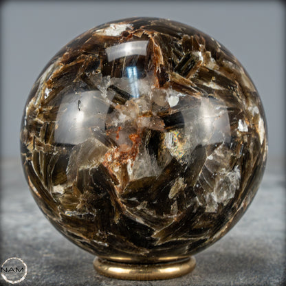 Natürliche Mica (Glimmer) Kristallkugel aus Brasilien - 423,95g - 66mm