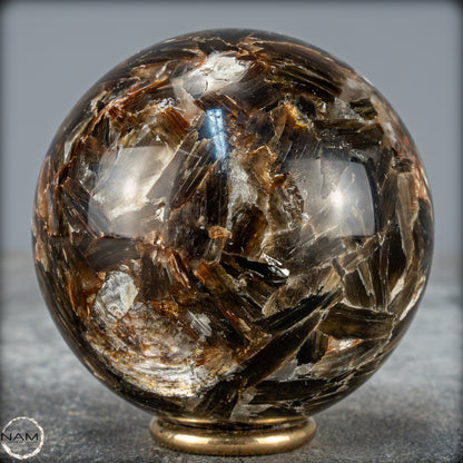 Natürliche Mica (Glimmer) Kristallkugel aus Brasilien - 423,95g - 66mm