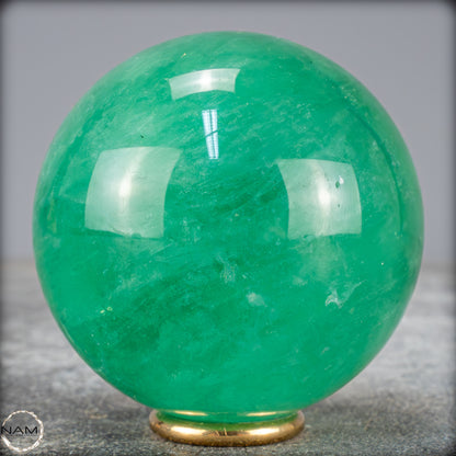 Natürliche Grüne Fluorit Kristallkugel, Spitzenqualität - 547,38g - 69mm