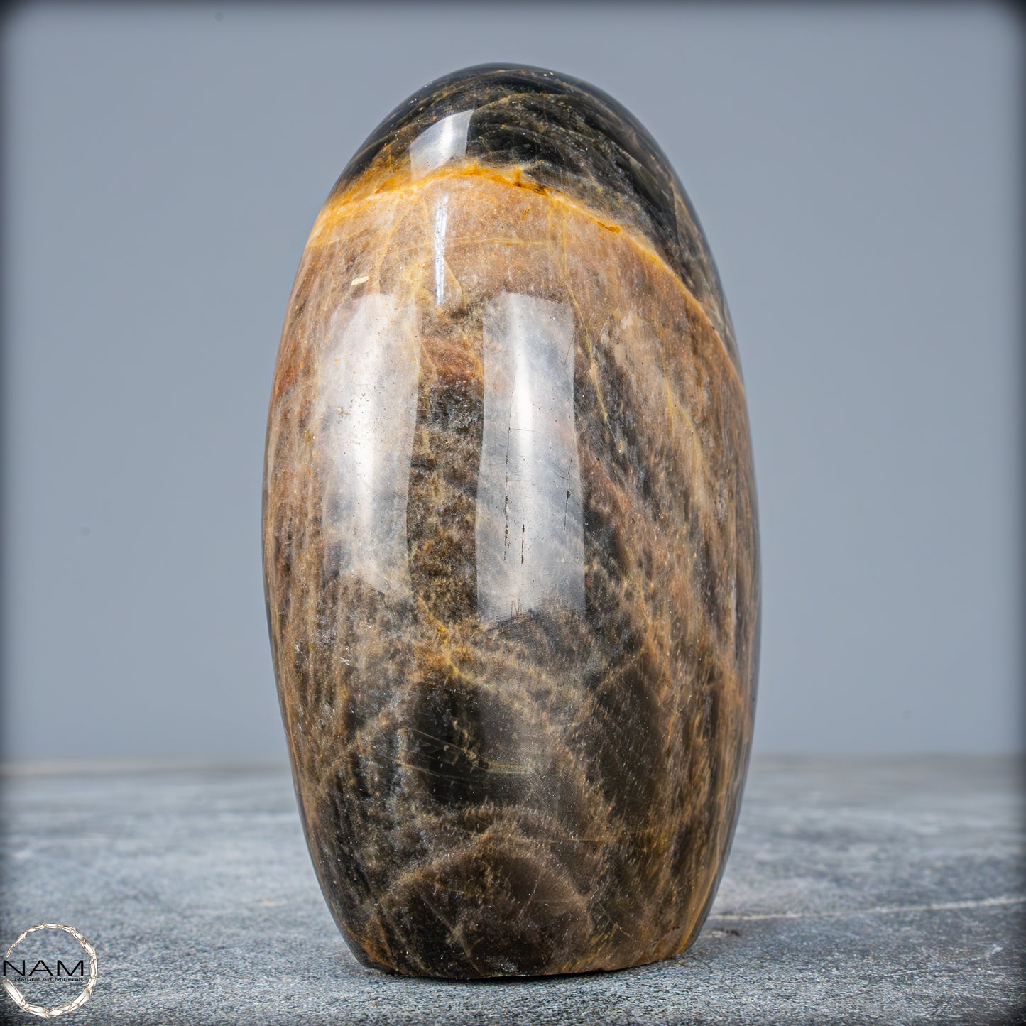Natürliche Funkelnde Mondstein Kristall-Freiform - 792,51g