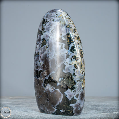 Natürliche Merlinit (Gabbro) Kristall Freiform - 969,08g